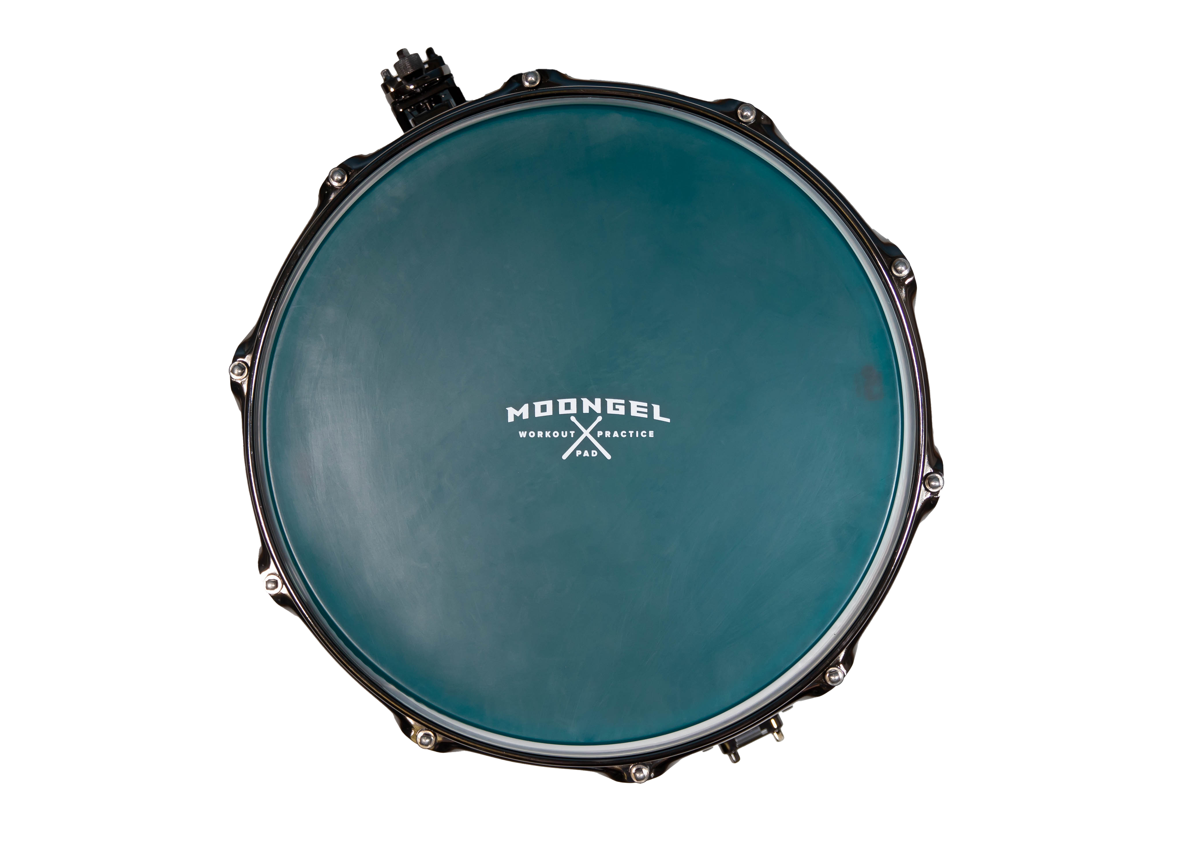 14-inch Moongel Workout Pad on snare