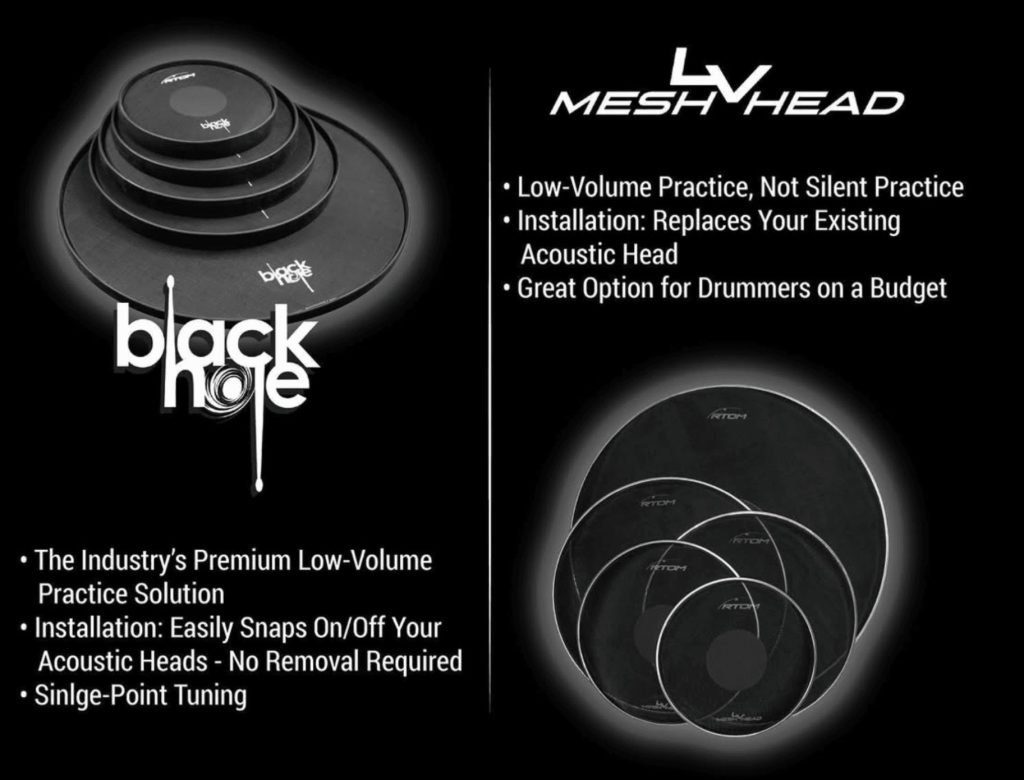 RTOM Black Hole vs LV Mesh Heads side by side comparison