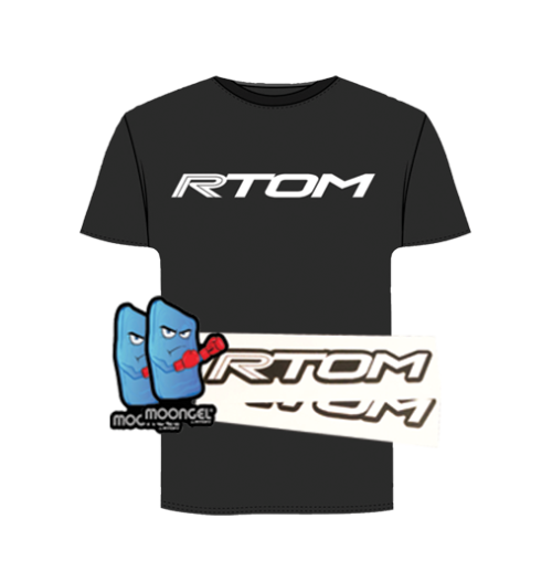 RTOM T-Shirt & Sticker Bundle